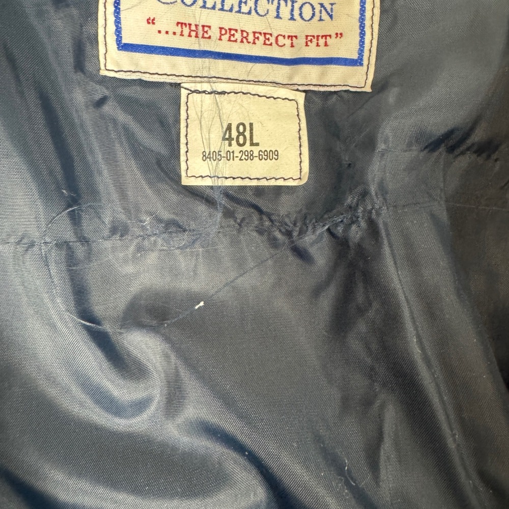DSCP Wings Collection Mens 48L Lightweight Jacket Removable Liner Navy Blue - Picture 7 of 9